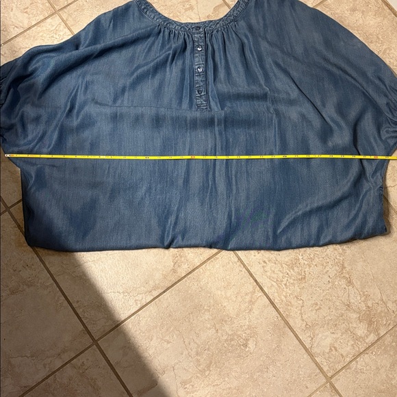 The Pioneer Woman Light Blue Denim Dress or Top. 3X Cottagecore. - Picture 8 of 10